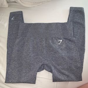 Gymshark Vital Seamless Leggings ~ Steel Blue Marl